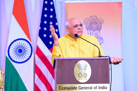 Gujarat CM calls for stronger link between diaspora talent and state industries in San Francisco