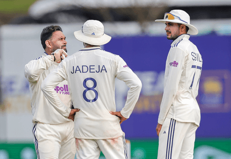 1st Test: Suthar, Jadeja help India take 178-run lead despite Dinusha’s maiden ton (ld)