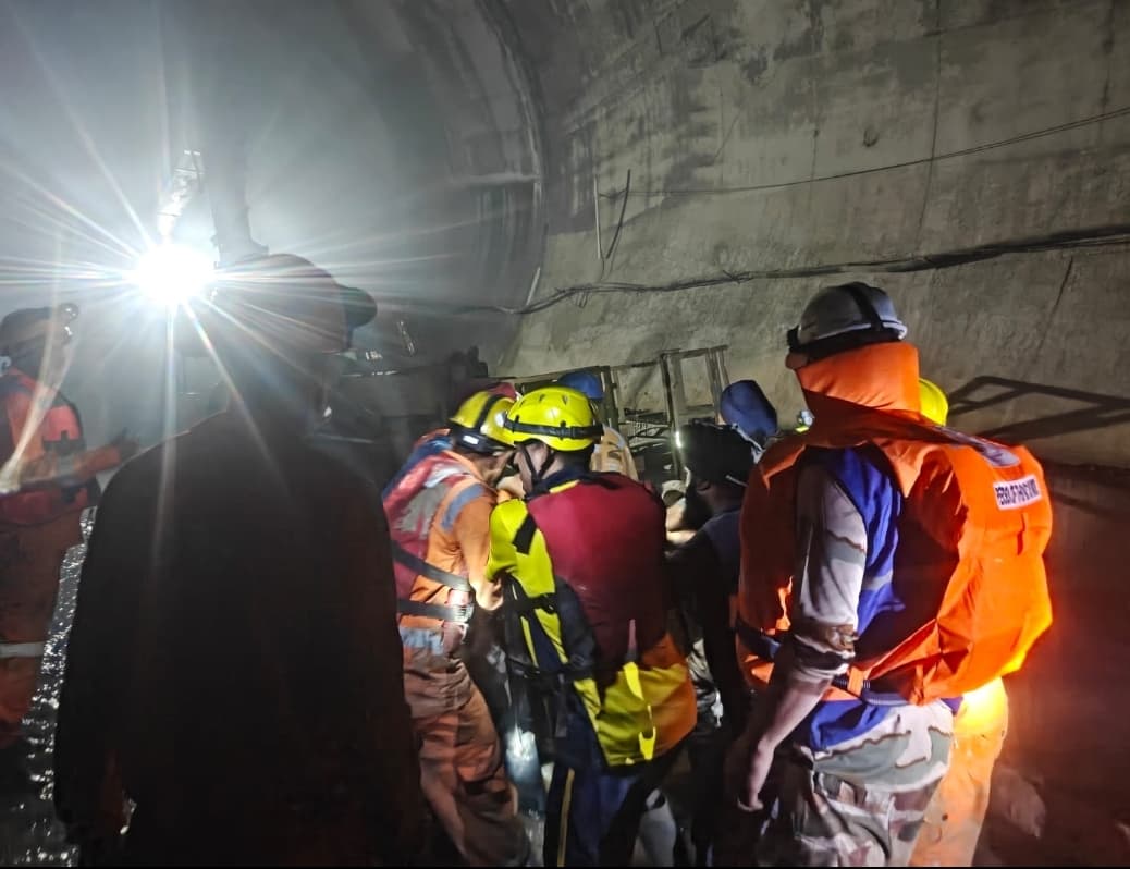 Chamoli Tunnel Accident Rescue