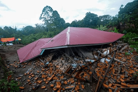 6.1-magnitude earthquake strikes off Indonesia's North Sumatra