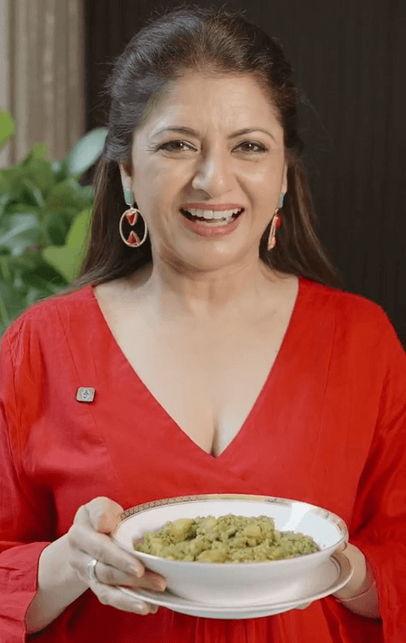 Bhagyashree shares traditional UP recipe Matar Ka Nimona, calls it a ‘Vegetarian powerhouse’