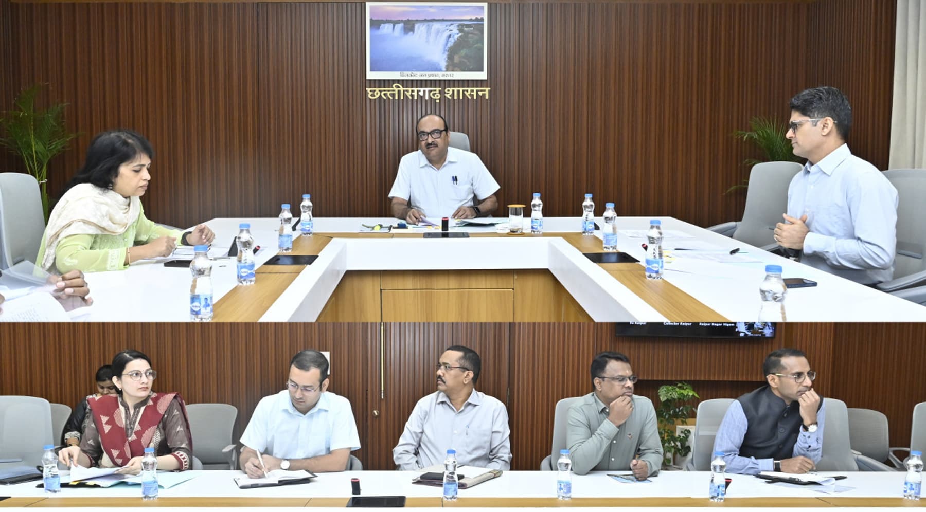 Chief Secretary Reviews Preparations Vice Presiden