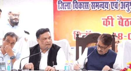 Cong-SP fight out in open? BJP shares video of ‘full-blown’ public spat between Masood and SP leader
