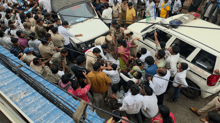 YSRCP accuses TDP-led Andhra govt of suppressing opposition after ex-MP arrested