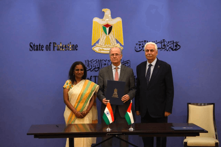Palestine: Groundbreaking ceremony held for Indian Super Speciality Hospital in Jenin
