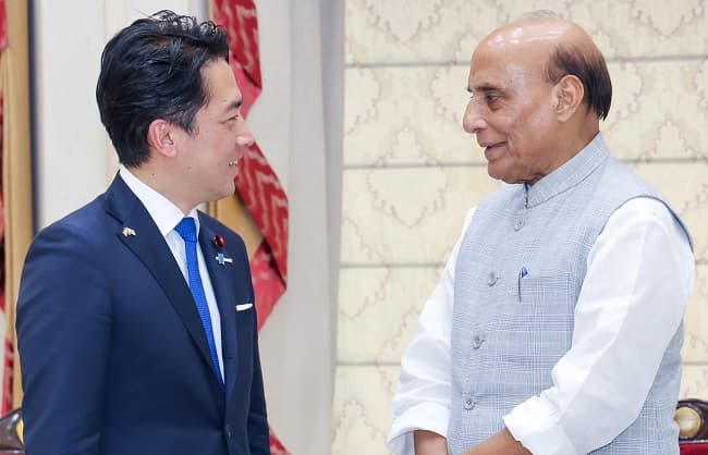 India and Japan agreed to rapidly advance maritime security cooperation.