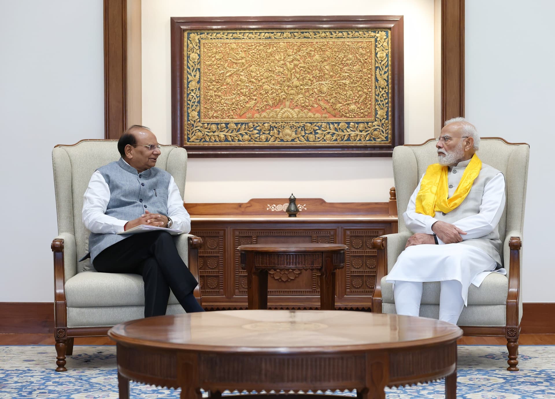 Ladakh Lg Meets Pm Modi