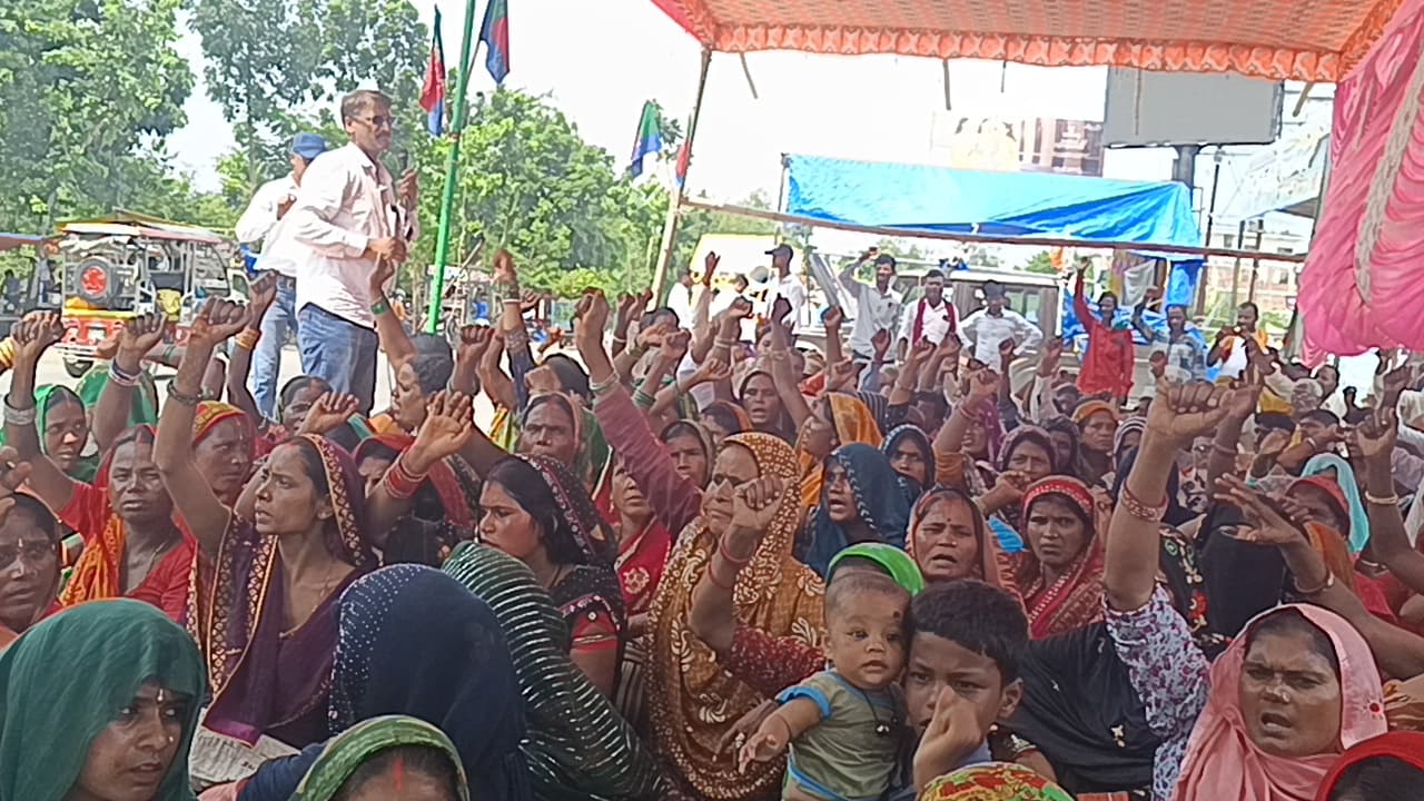 Kosi Flood Victim Strike Br