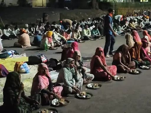 Farmers Sit In Protest Demanding Compensation At T