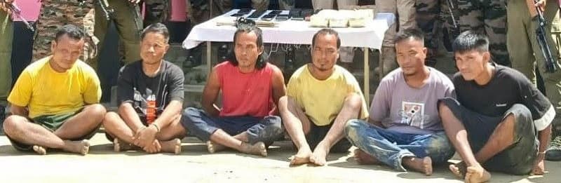 9.4 kg of suspected Yaba tablets and heroin seized in Jiribam, six arrested