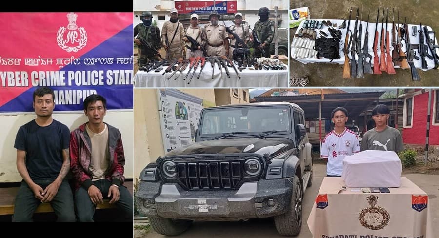 Manipur Security Forces Recove