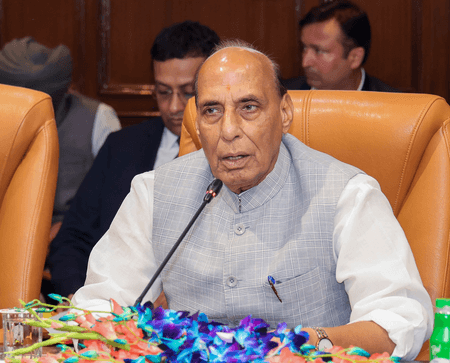 Very serious matter from constitutional perspective, says Rajnath Singh on Cong opposition to full Vande Mataram