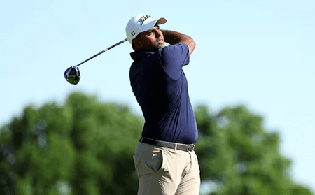 Rayhan among seven-way tie at 15-under on Korn Ferry Tour