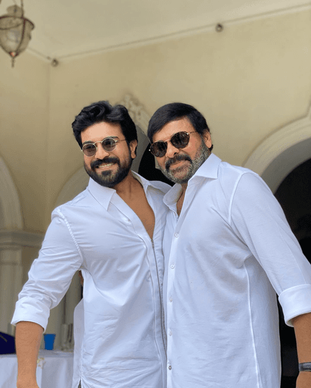 Ram Charan says 'You have been my first hero' as dad Chiranjeevi turns a year older