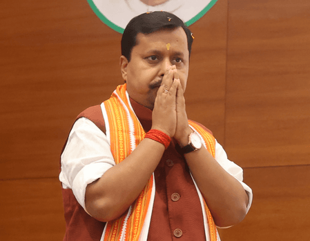 BJP chief chairs meeting of new office-bearers to deliberate roadmap for 'Seva Sankalp Abhiyan'