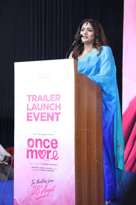 Aditi Shankar: Playing Anjali in 'Once More' healed me!