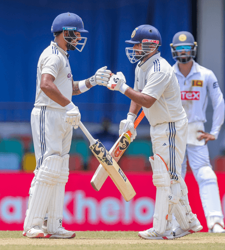 2nd Test: Pant, Jurel smash rollicking fifties, propel India to 419/6 against Sri Lanka