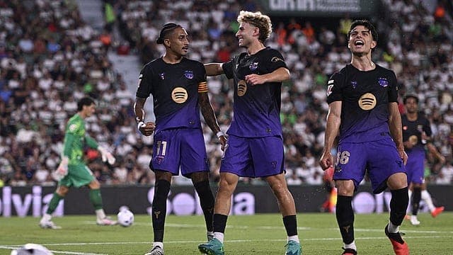 Barcelona Opens La Liga With 5 Goal Win