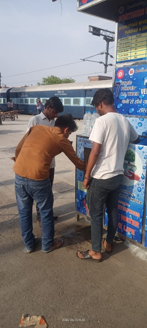 Railways Drinking Water Cleani