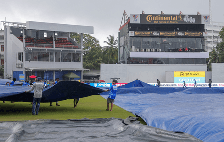 2nd Test: Day two’s play between India and Sri Lanka to resume after rain break