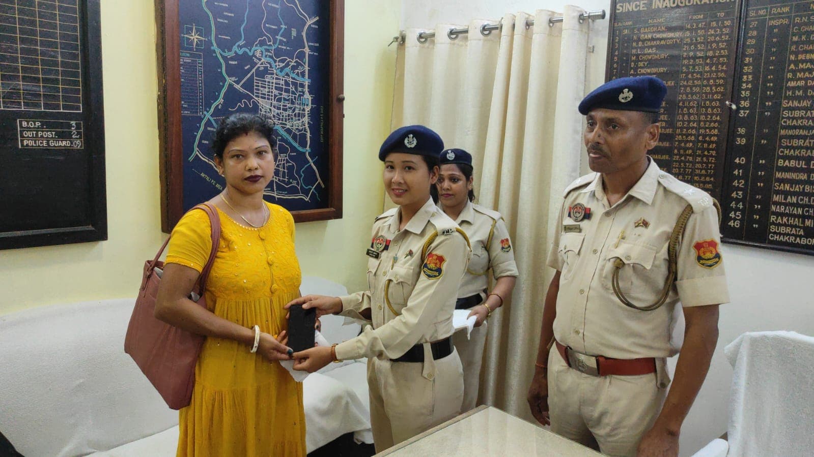 Lost Mobile Recovered At Agart
