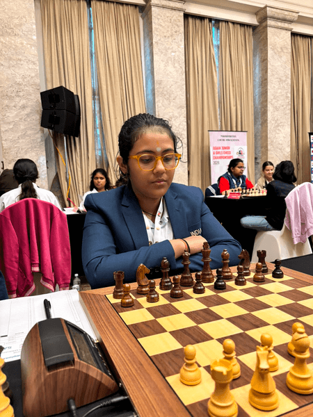 Pratitee takes sole lead; Mayank stays ahead in Asian Jr Girls Classical Chess