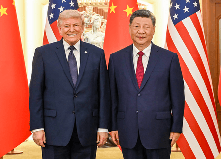 Trump says Xi Jinping to visit US in two weeks as he showcases ambitious White House ballroom