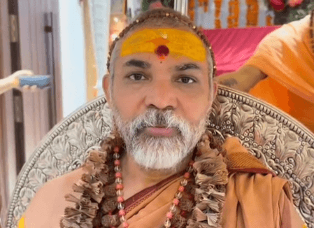 'Should give up his anti-Hindu mindset': Swami Avimukteshwaranand slams Rahul over Manusmriti remarks