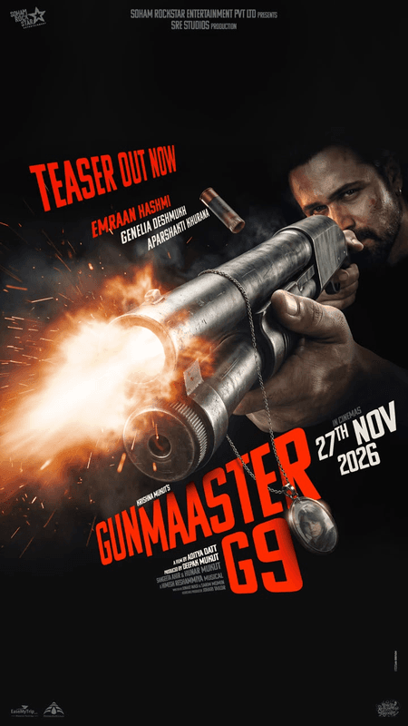 Emraan Hashmi unveils the high-octane action world of ‘Gunmaaster G9’ in first glimpse