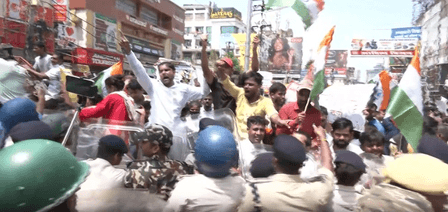 Bihar TRE-4 row: Students on Patna streets; unrest spreads as protesters clash with police (Lead)