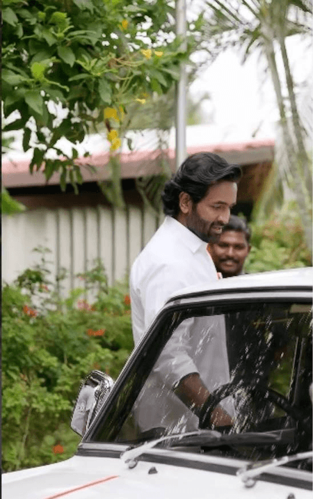 Vishnu Manchu restores dad Mohan Babu's first car to its former glory