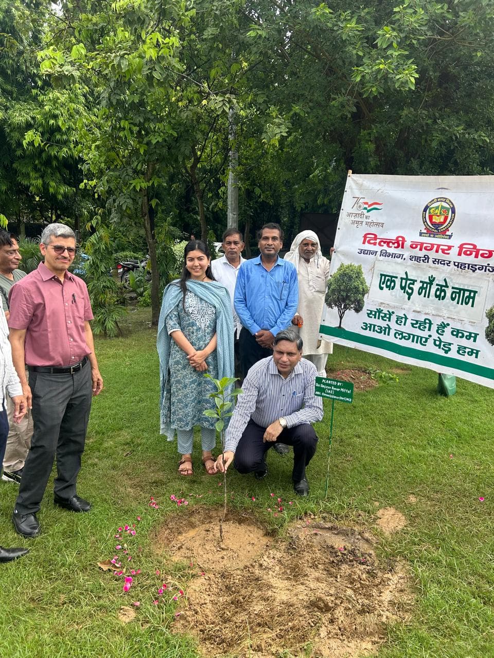Mcd Organized Plantation Drive Qudsia Bagh