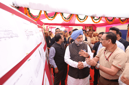 Central Vista Corridor: DMRC Metro begins construction of Shivaji Stadium station