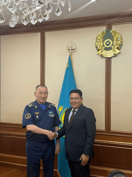 Indian envoy meets Kazakh Defence Minister, discusses ways to deepen bilateral defence cooperation