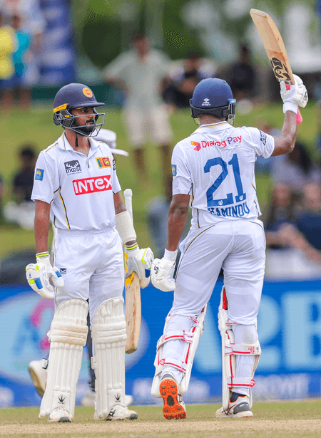 2nd Test: Sooriyabandara, Mendis defy India as SL fight back to reach 199/3 at tea