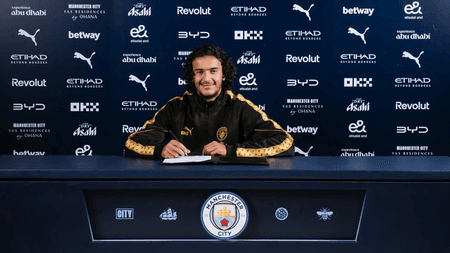 Morocco's Ayyoub Bouaddi joins Manchester City on five-year deal