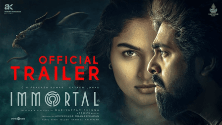 Dhanush releases engaging trailer of G V Prakash, Kayadu Lohar's horror thriller 'Immortal'
