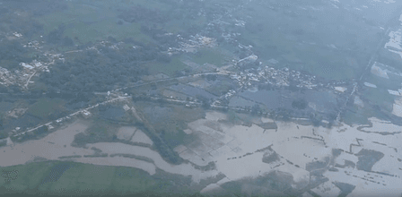 CM Samrat Choudhary inspects Valmikinagar Barrage amid Nepal flood crisis