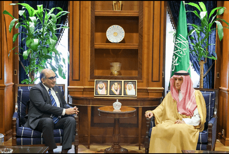 India, Saudi Arabia discuss ties and issues of mutual interest