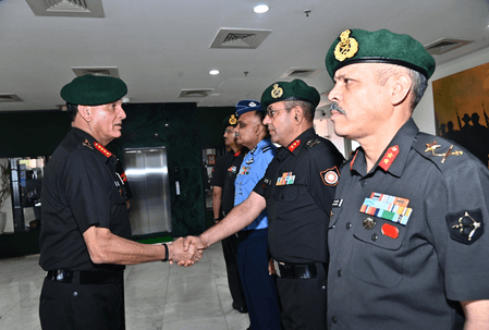 Army Chief reviews operational preparedness of Sapta Shakti Command