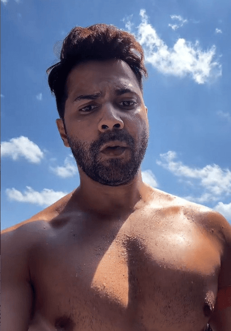 Varun Dhawan shares shirtless workout video from Bali, says ‘It’s 35 degrees out here’