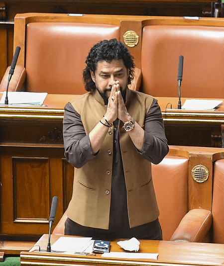 Will discuss matter with CM Shivakumar, won’t embarrass party, says K'taka Minister Nagendra; hints at resignation