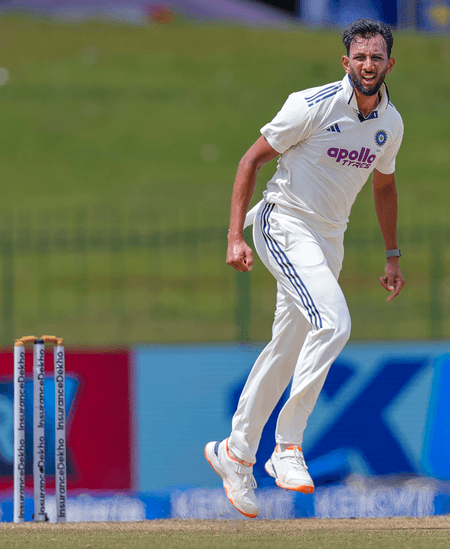 Prasidh Krishna wins Impact Player of Series award in 1-0 Test series win over Sri Lanka