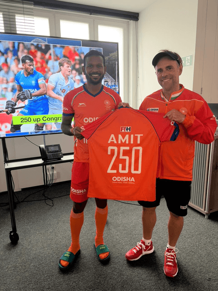 Amit Rohidas, Rajinder Singh achieve milestone caps in World Cup clash