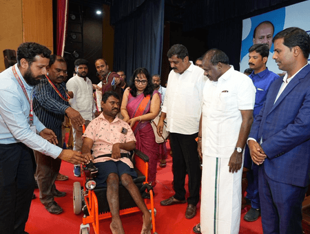 Persons with disabilities are close to my heart, says Union Minister HD Kumaraswamy