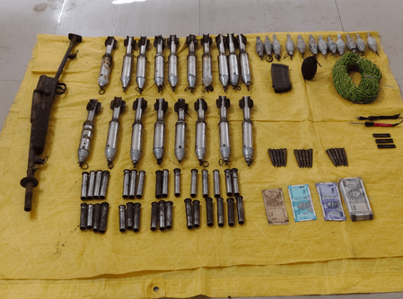 Anti-Maoist operation in Bijapur: Explosives, BGL launcher recovered