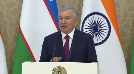'Outstanding statesman, wise political leader': Uzbek Prez credits PM Modi for India's global Rise