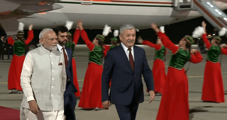 PM Modi arrives in Kyrgyzstan to attend SCO summit