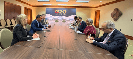 FM Sitharaman pitches for India as manufacturing, innovation hub to 3M CEO