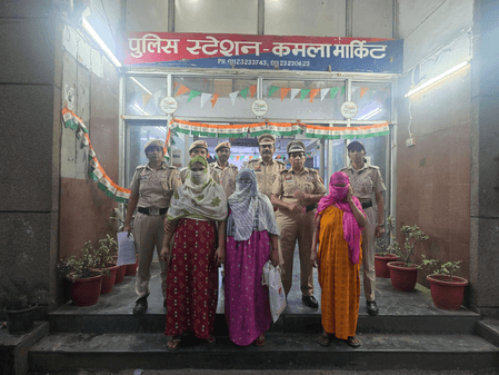 Human trafficking gang forcing women into prostitution busted at GB road brothel; three arrested